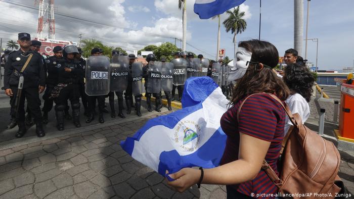 Gobierno De Ortega Impide Una Manifestación Opositora En Nicaragua